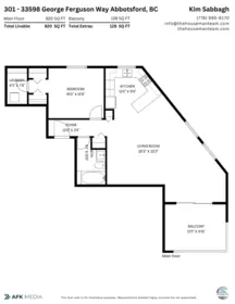 Loft / Bonus Room Photo of 301 33598 George Ferguson Way, Abbotsford, BC