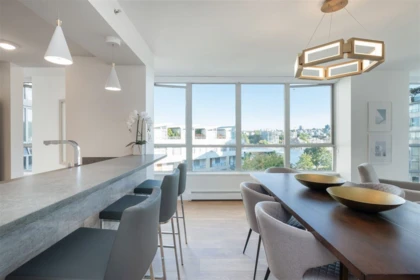 Breakfast Nook Photo of 605 1228 Marinaside Crescent, Vancouver, BC
