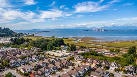 Aerial View of 109 1892 Starling Drive, Tsawwassen, BC