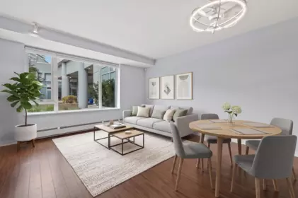 Dining Area Photo of 221 188 Keefer Place, Vancouver, BC