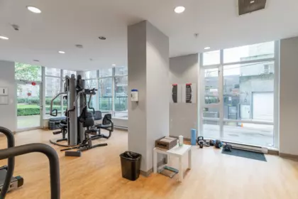 Basement Recreation Room Photo of 606 1088 Richards Street, Vancouver, BC