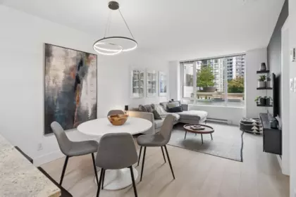 Family Room Photo of 606 1088 Richards Street, Vancouver, BC