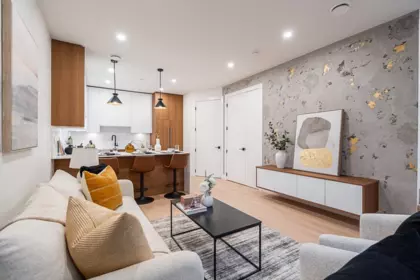 Living Room Photo of 3 3638 Normandy Drive, Vancouver, BC