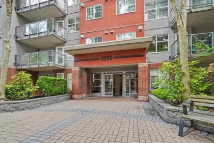Exterior Rear Photo of 309 3260 St Johns Street, Port Moody, BC