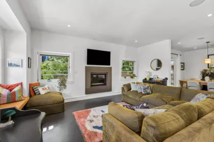 Family Room Photo of 4041 Prospect Road, North Vancouver, BC