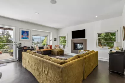 Living Room Photo of 4041 Prospect Road, North Vancouver, BC
