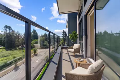 Outdoor Deck Photo of 405 2233 156 Street, Surrey, BC