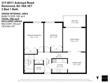 317 8511 Ackroyd Road, Richmond, BC, Richmond — Apartment/Condo for sale
