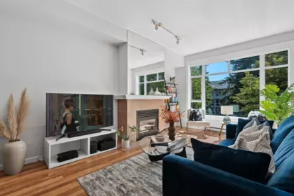 Kitchen Island Photo of 307 3600 Windcrest Drive, North Vancouver, BC