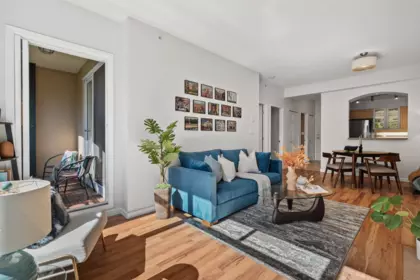 Living Room Photo of 307 3600 Windcrest Drive, North Vancouver, BC