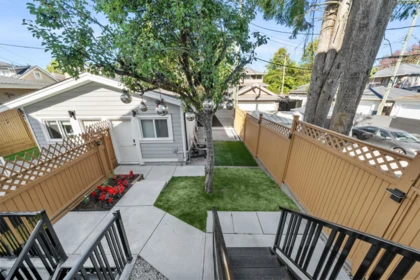 Outdoor Deck Photo of 1 2749 E 54th Avenue, Vancouver, BC