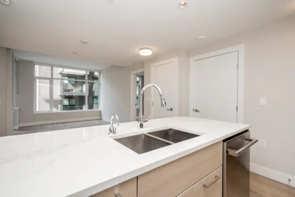 Kitchen Photo of 310 3451 Sawmill Crescent, Vancouver, BC