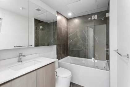 Basement Recreation Room Photo of 602 3264 Vanness Street, Vancouver, BC