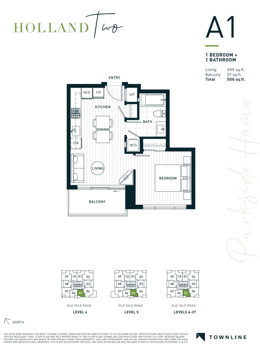 Exterior Rear Photo of 1905 13387 Old Yale Road, Surrey, BC