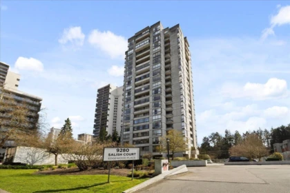 Exterior Rear Photo of 801 9280 Salish Court, Burnaby, BC