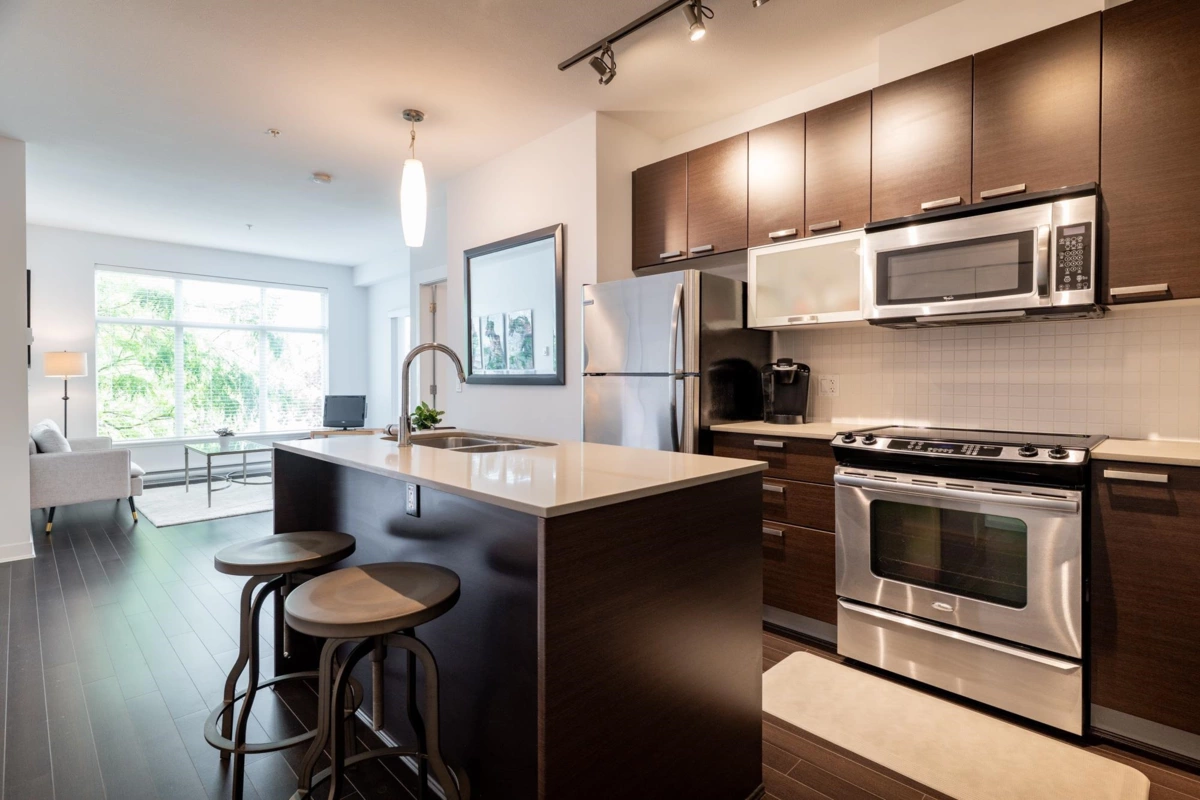 Living Room Photo of 326 18818 68 Avenue, Surrey, BC