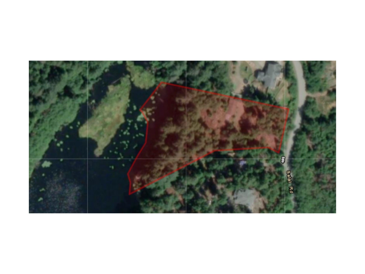 Aerial View of 360 Salal Road, Bowen Island, BC