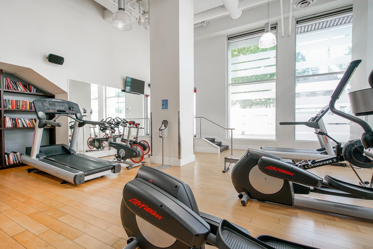 Aerial View of 707 1351 Continental Street, Vancouver, BC