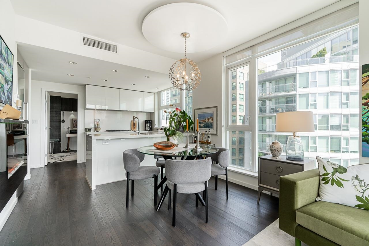 Exterior Rear Photo of 707 1351 Continental Street, Vancouver, BC