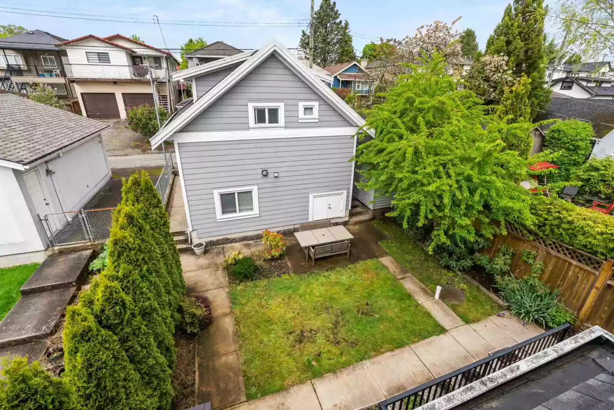 Backyard Photo of 6229 St. Catherines Street, Vancouver, BC