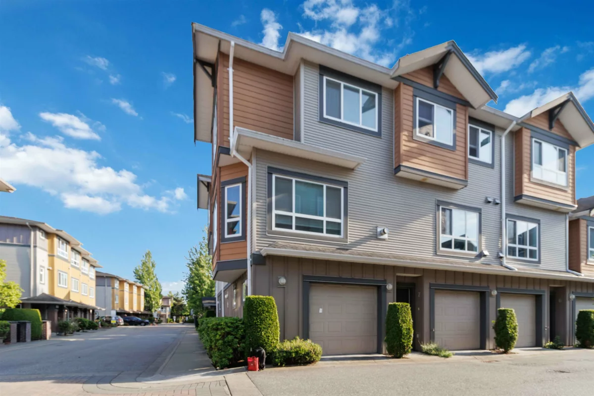 Exterior Rear Photo of 7 9420 Ferndale Road, Richmond, BC