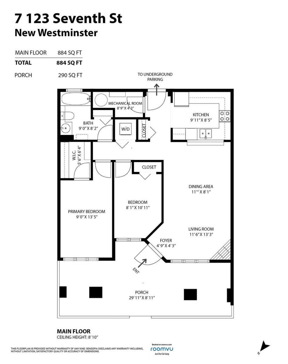 Garage Interior Photo of 7 123 Seventh Street, New Westminster, BC