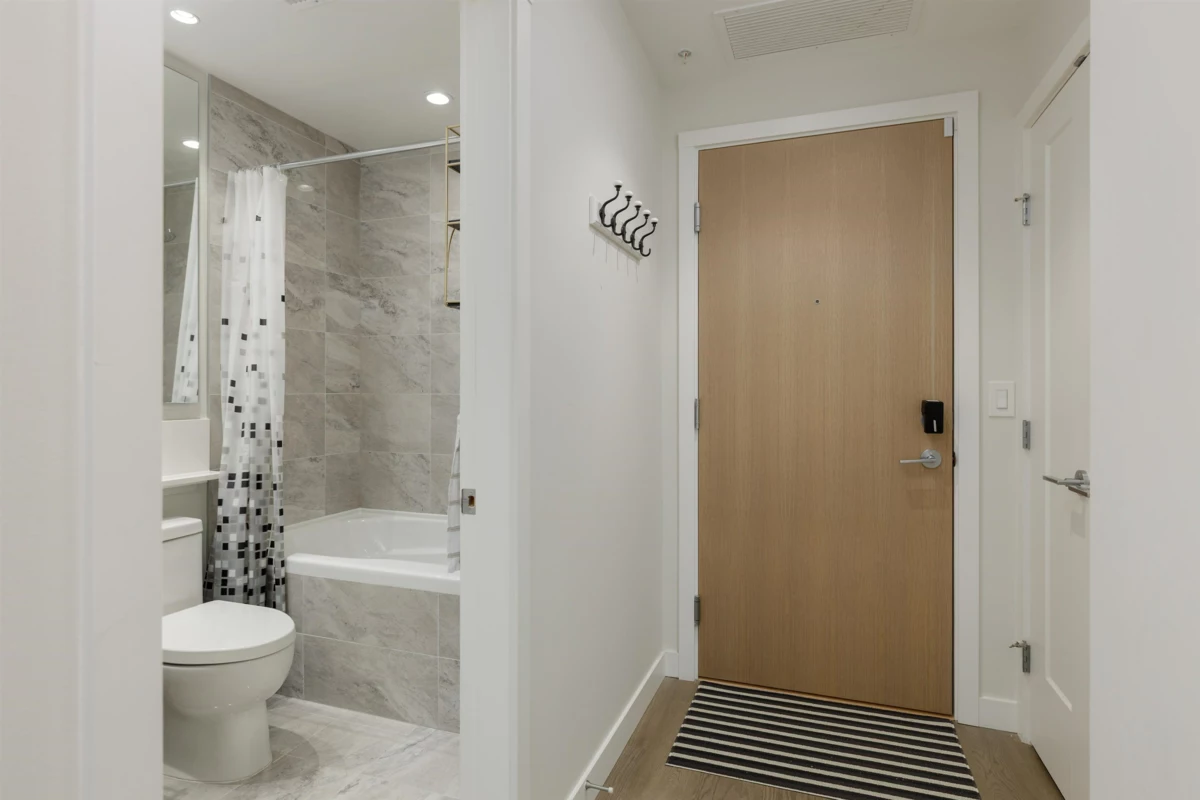 Powder Room Photo of 107 5608 Berton Avenue, University Endowment Lands, BC