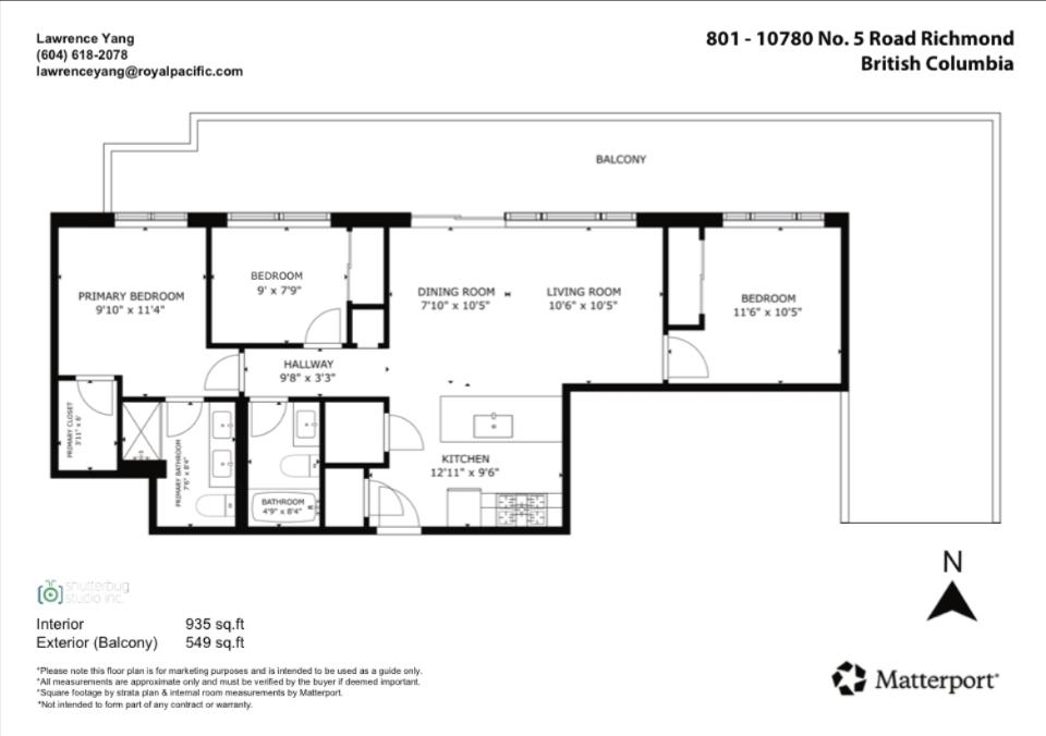 Office / Den Photo of 801 10780 No. 5 Road, Richmond, BC