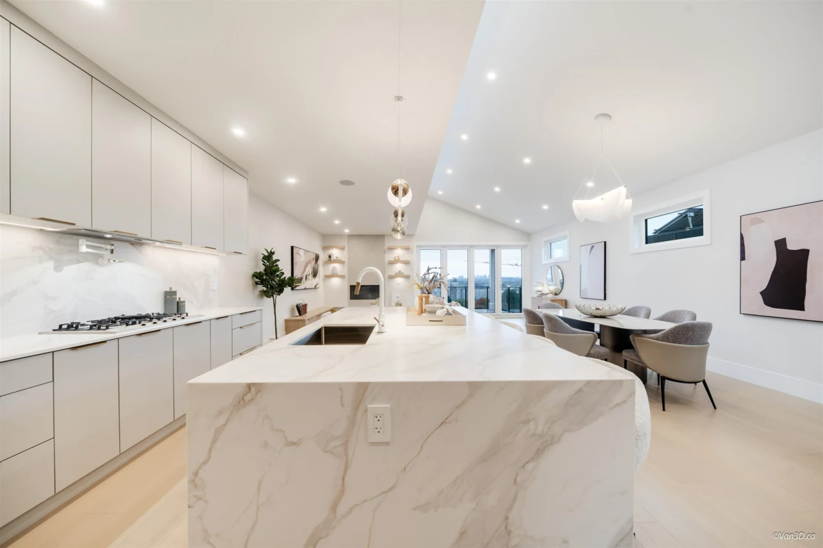 Kitchen Island Photo of 971 Adderley Street, North Vancouver, BC