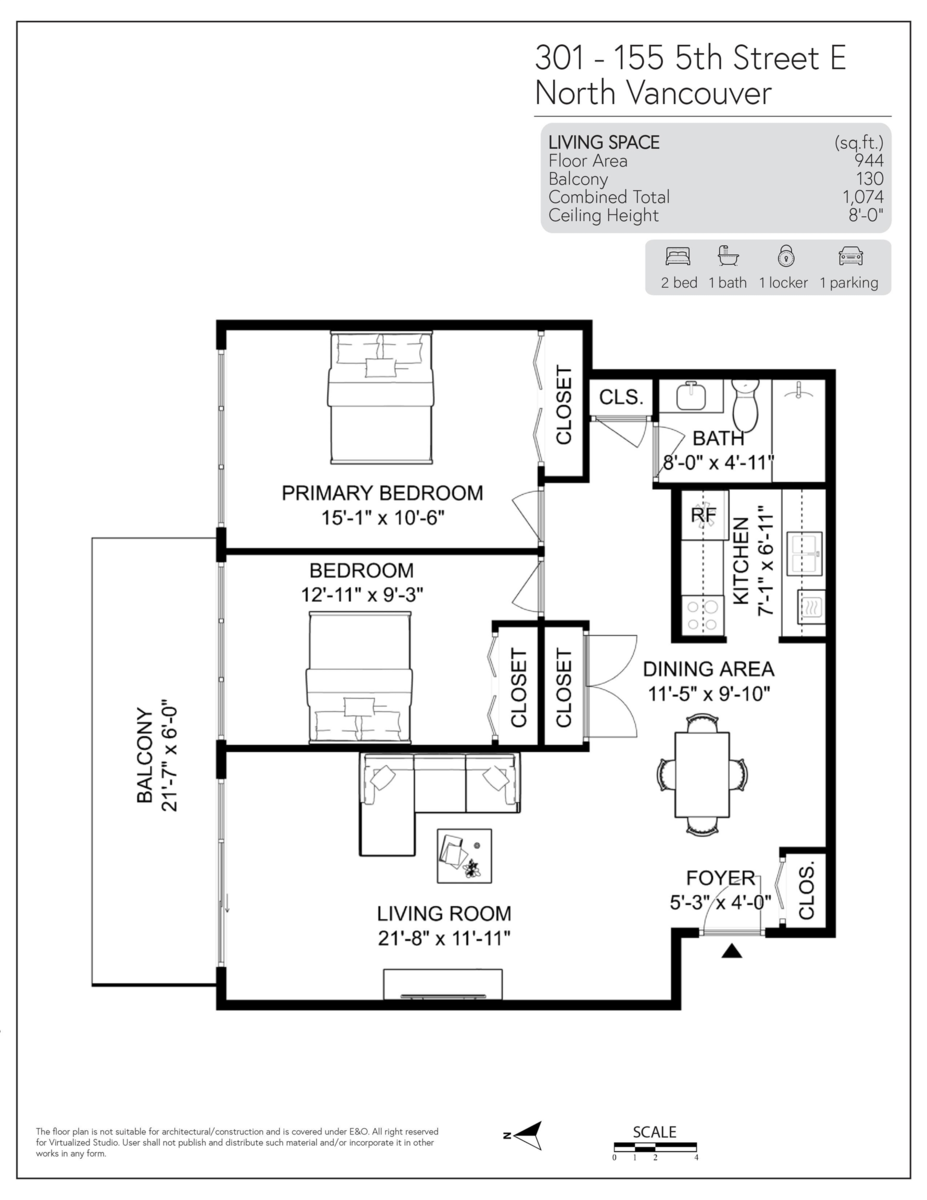 Neighborhood Park Photo Near 301 155 E 5th Street, North Vancouver, BC