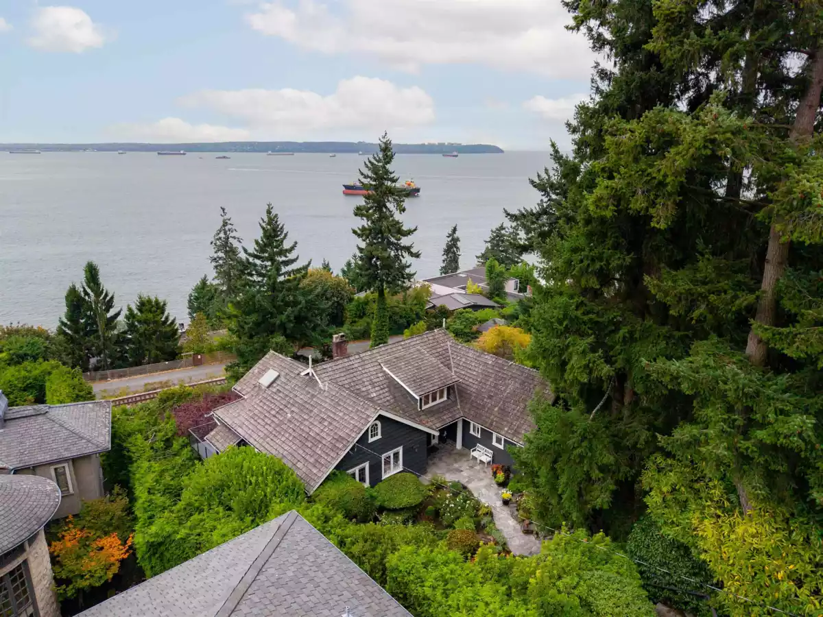 Backyard Photo of 3654 Creery Avenue, West Vancouver, BC