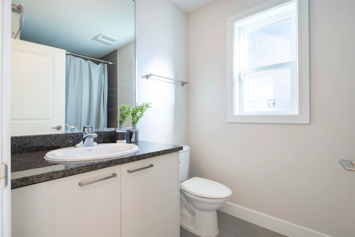 Guest Bathroom Photo of 1 7288 Blundell Road, Richmond, BC