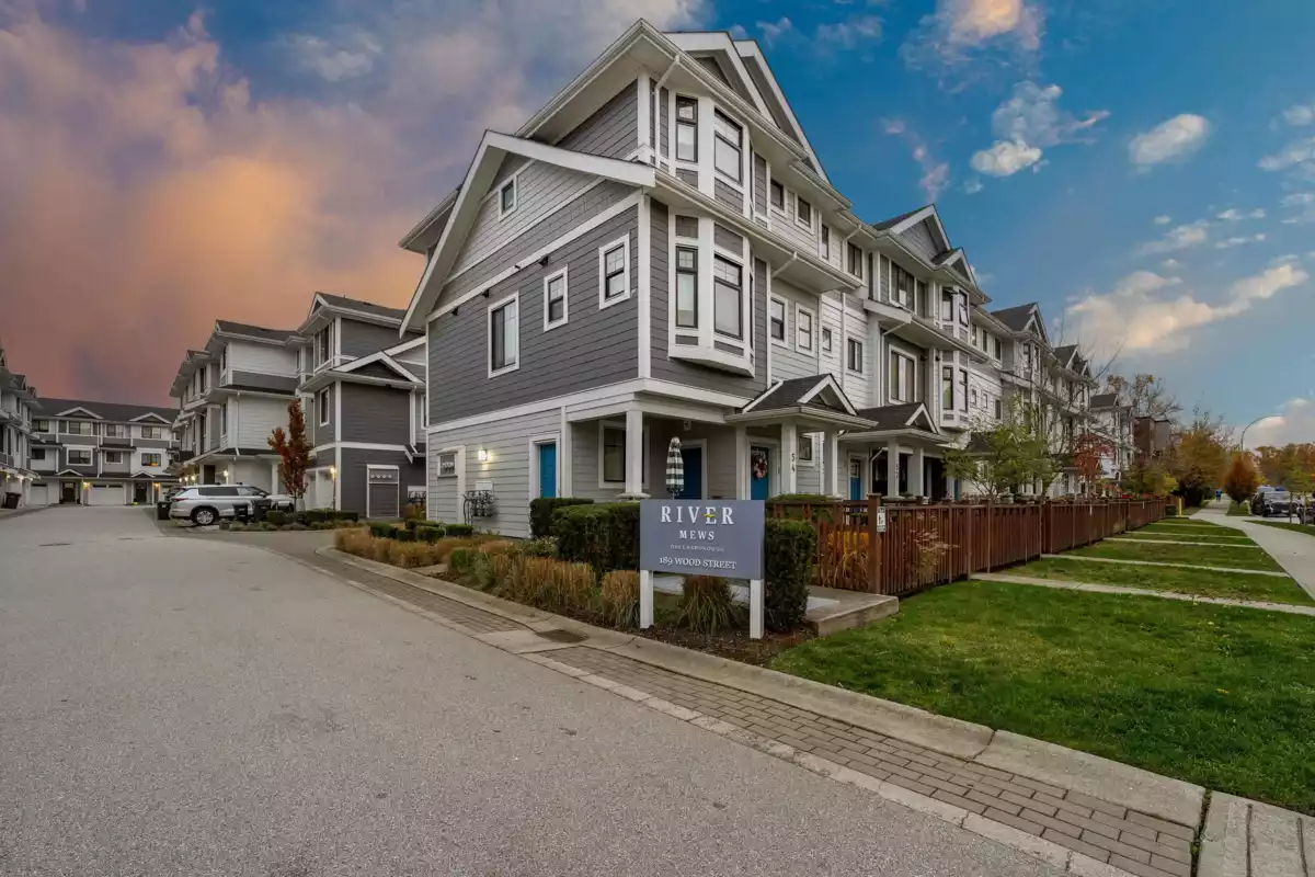 Aerial View of 33 189 Wood Street, New Westminster, BC
