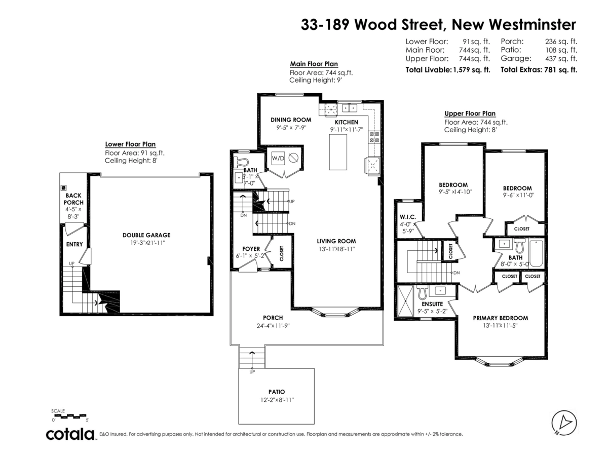 Street View Photo of 33 189 Wood Street, New Westminster, BC