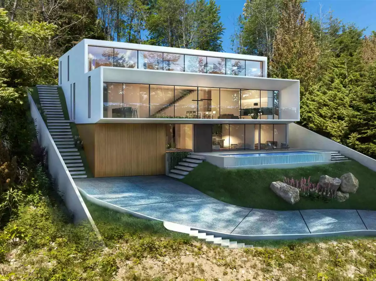 Guest Bathroom Photo of 705 St. Andrews Road, West Vancouver, BC