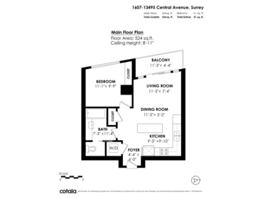 Outdoor Patio Photo of 1607 13495 Central Avenue, Surrey, BC