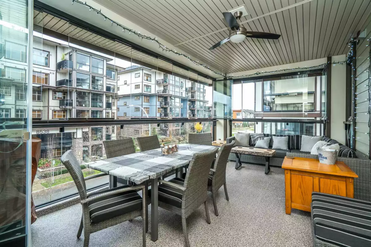 Outdoor Patio Photo of 404 8561 203a St Street, Langley, BC