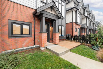 Exterior Rear Photo of 14 10233 No. 2 Road, Richmond, BC