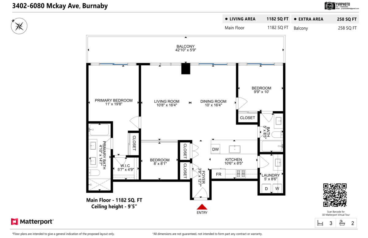 Staircase Photo of 3402 6080 Mckay Avenue, Burnaby, BC