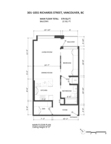 Garden / Landscaping Photo of 301 1055 Richards Street, Vancouver, BC