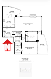 Entry Foyer Photo of 2201 6521 Bonsor Avenue, Burnaby, BC