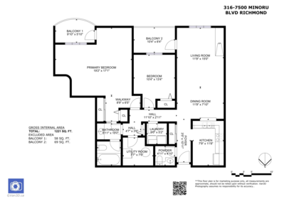 316 7500 Minoru Boulevard, Richmond, BC, Richmond — Apartment/Condo for sale