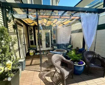 Aerial View of 5723 148b Street, Surrey, BC