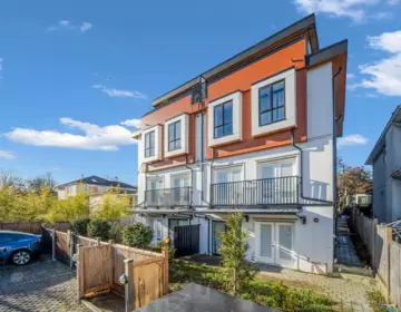 Aerial View of 5140 Slocan Street, Vancouver, BC