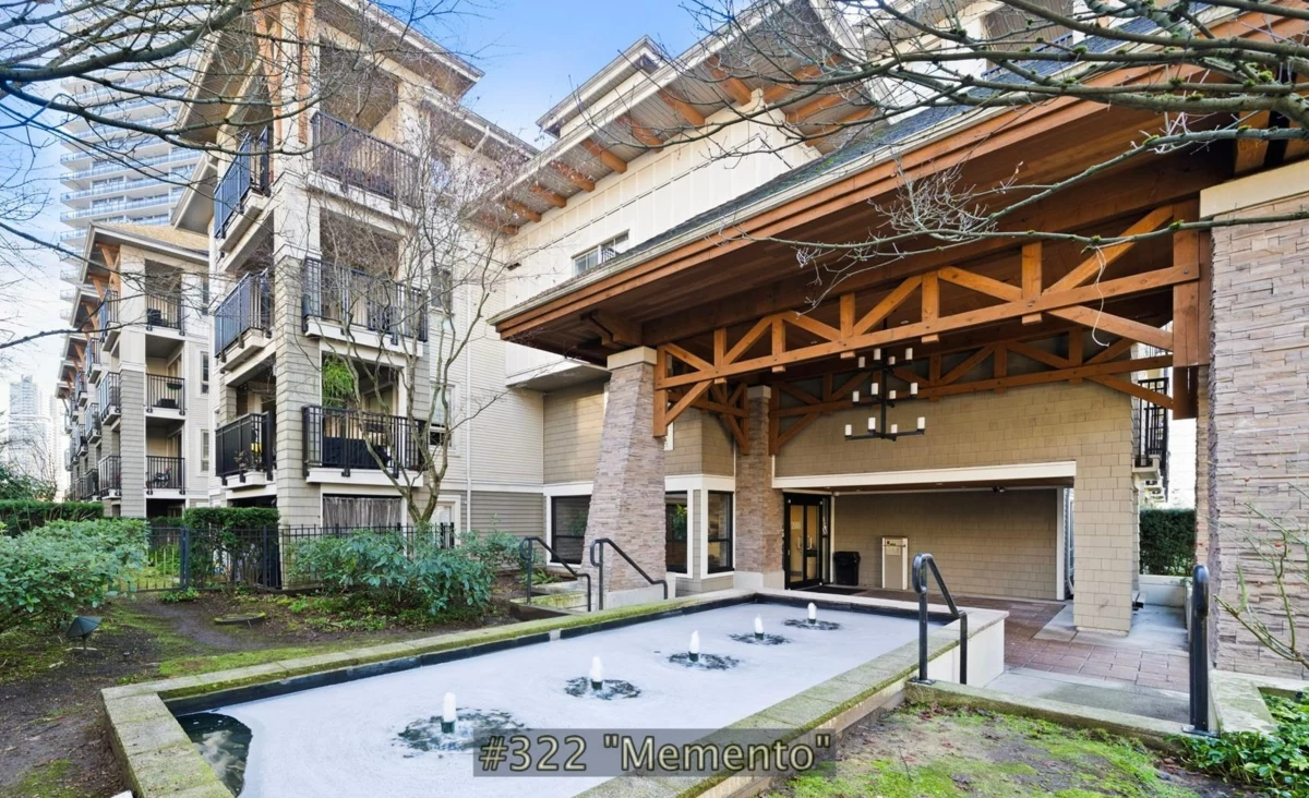 Exterior Rear Photo of 322 2088 Beta Avenue, Burnaby, BC