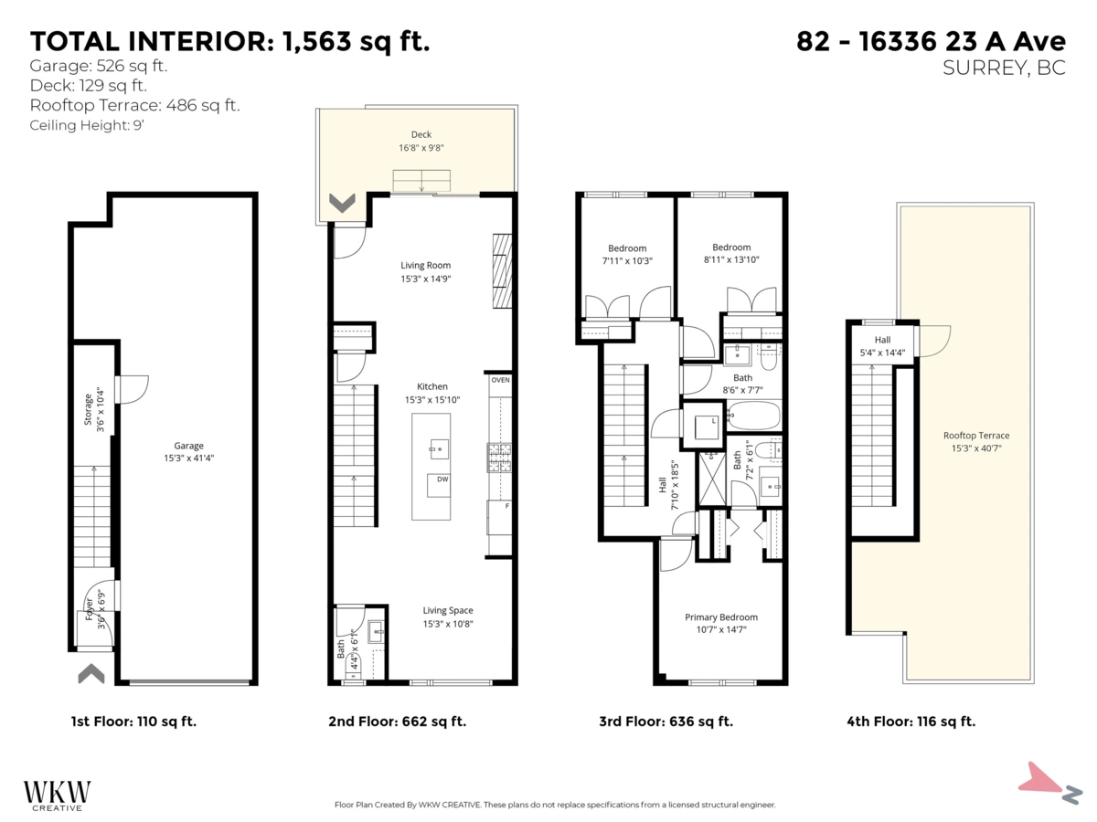 Street View Photo of 82 16336 23a Avenue, Surrey, BC