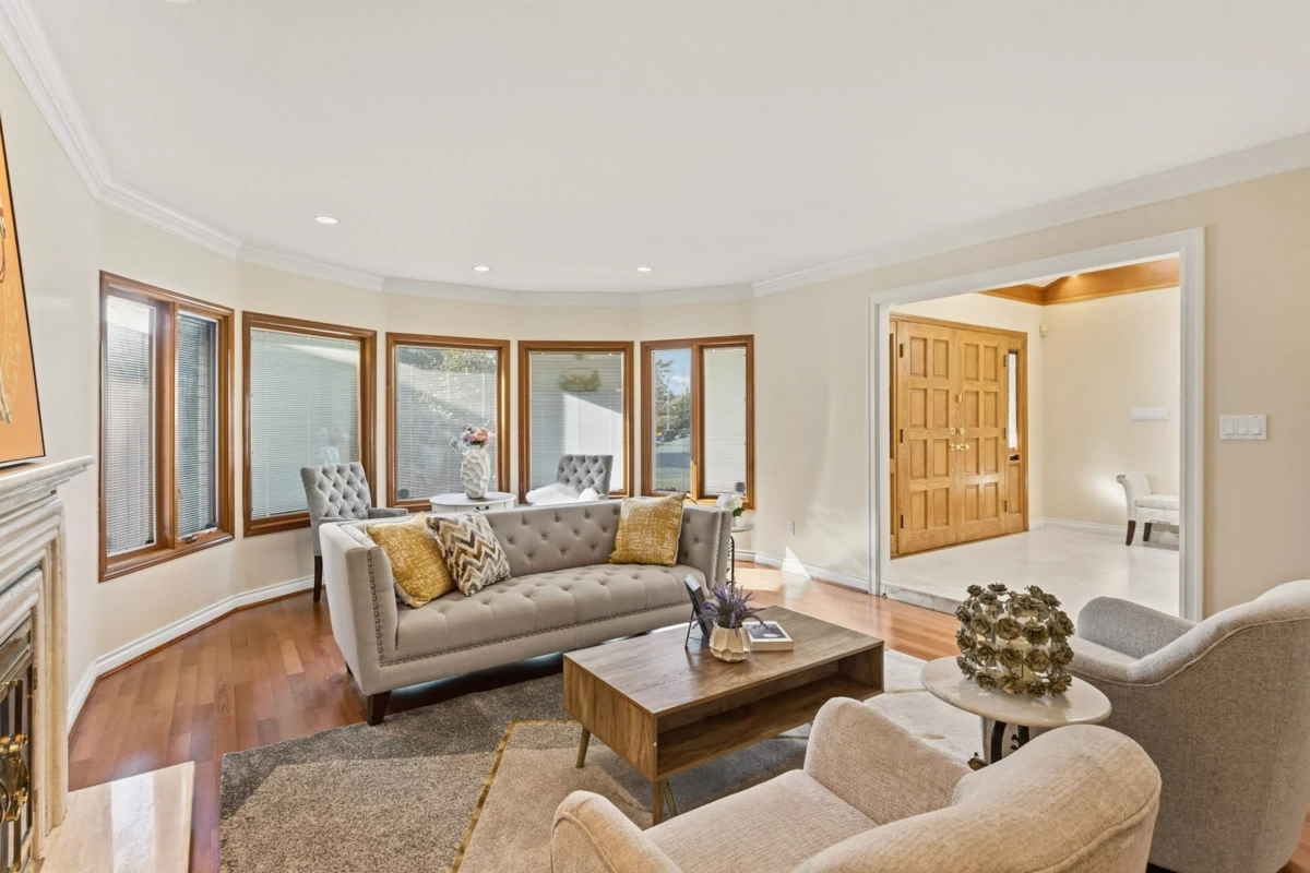 Living Room Photo of 8480 Sunnywood Drive, Richmond, BC