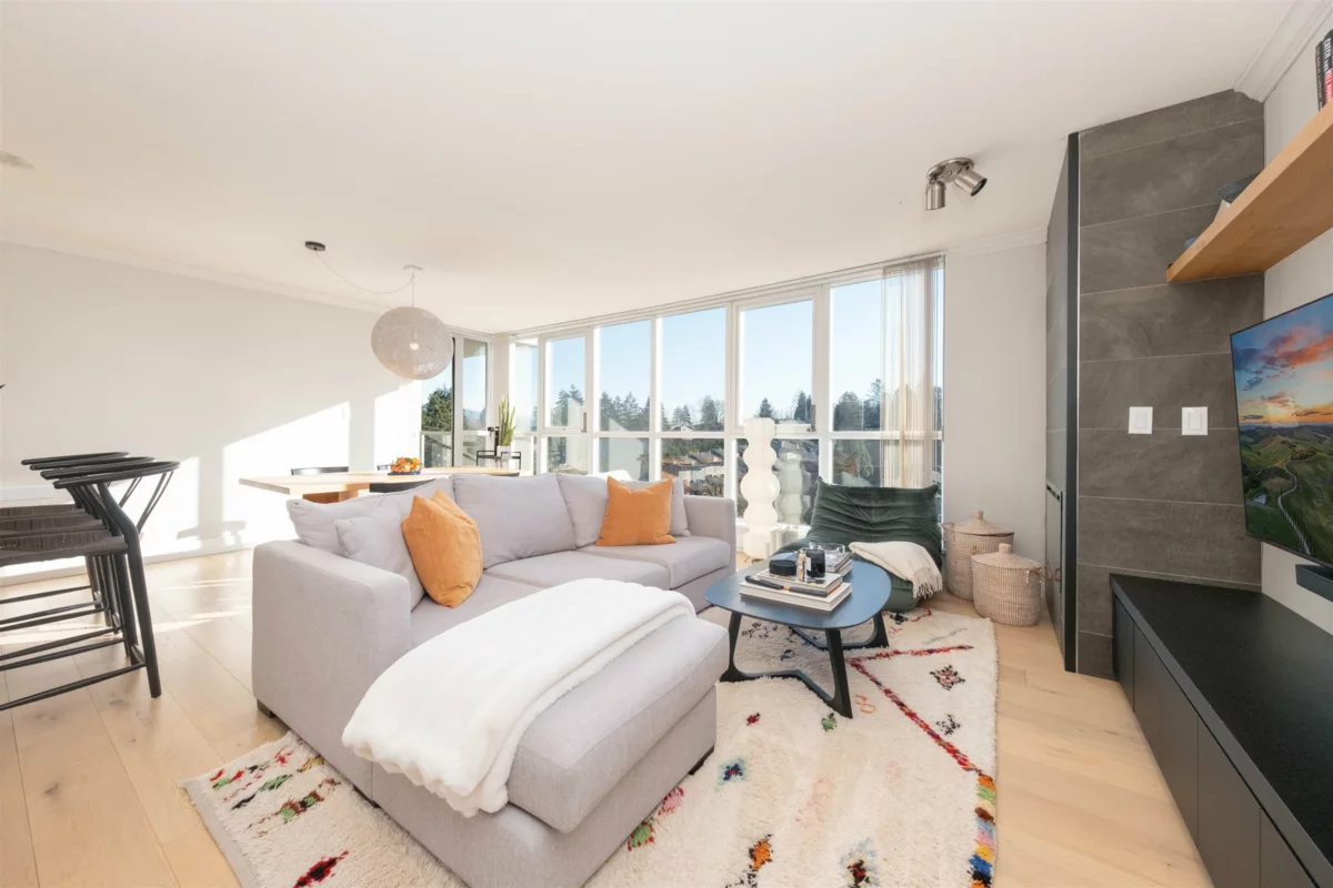 Living Room Photo of 1104 235 Guildford Way, Port Moody, BC