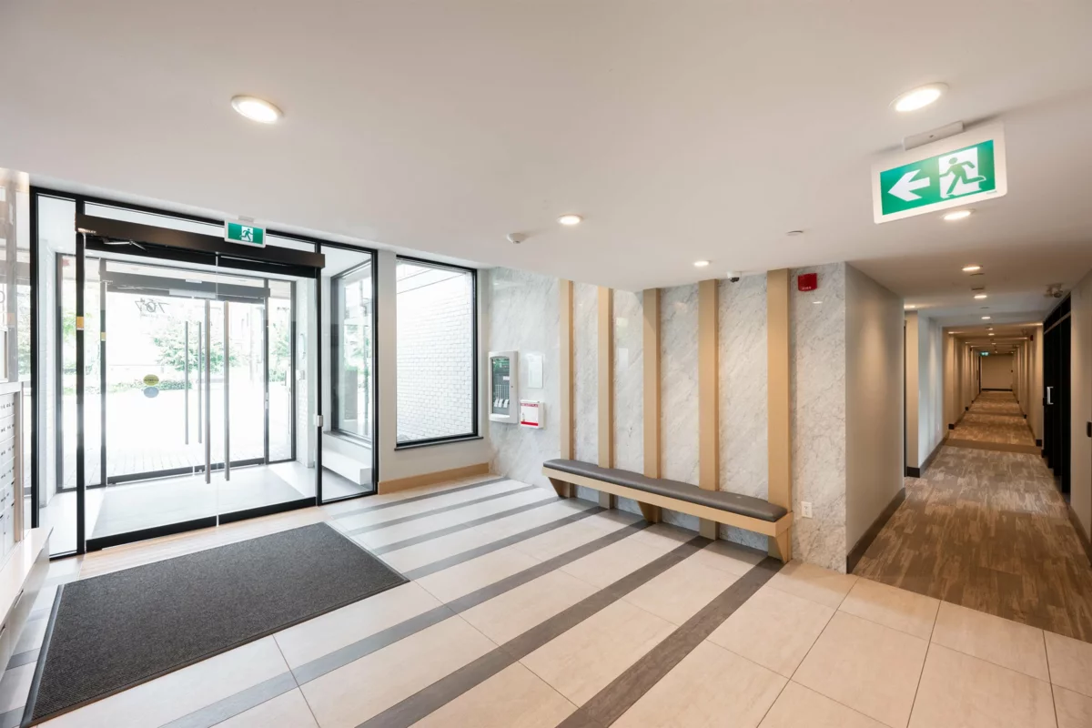 Hallway Photo of 208 707 E 3rd Street, North Vancouver, BC