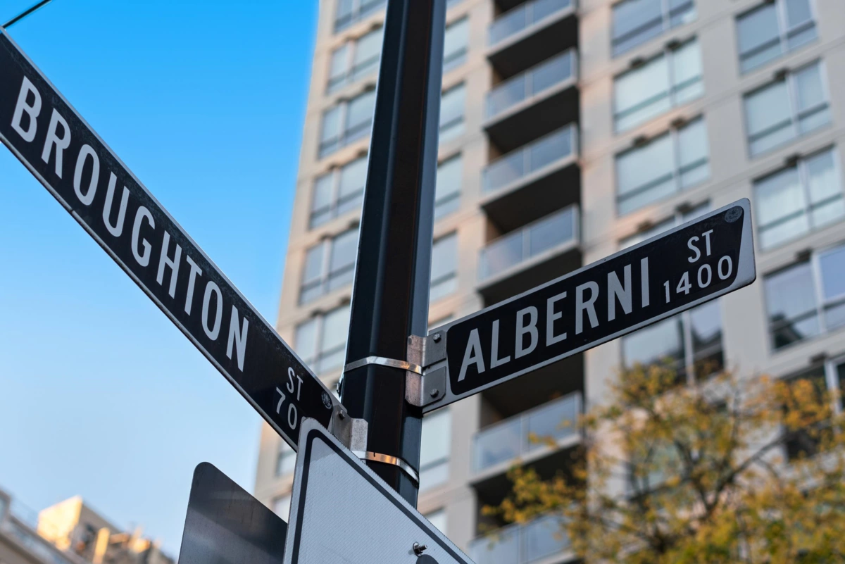 Outdoor Kitchen Photo of 1601 738 Broughton Street, Vancouver, BC
